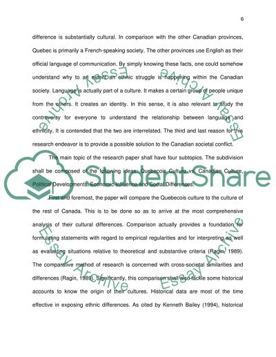 Quebecs Separation from the Rest of Canada