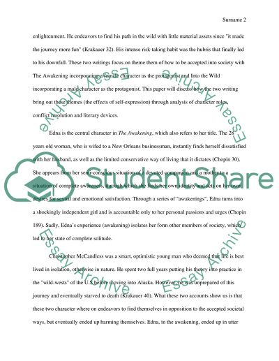 The Awakening and Into The Wild