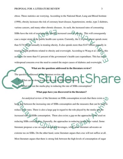 A paper proposal on the the Rhetoric of Sugar Sweetened Beverages