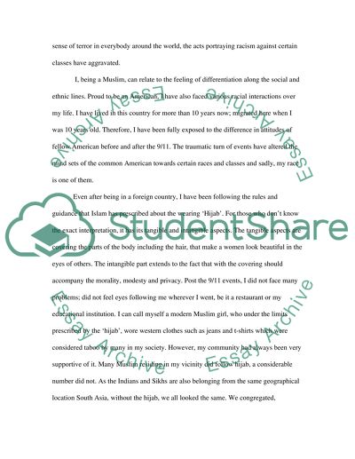 Race and My Community