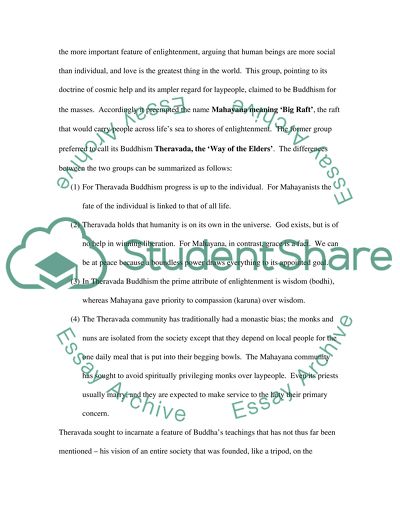 Buddhism: Its Essence and Development