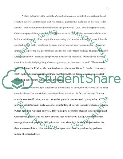 Louis V. Gerstner Jr