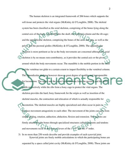 Biomechanics - Body Movements