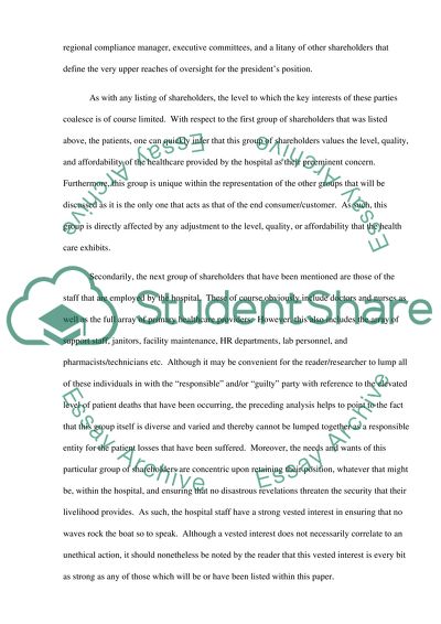 Corporate Governance and Ethical Responsibility: An Analysis