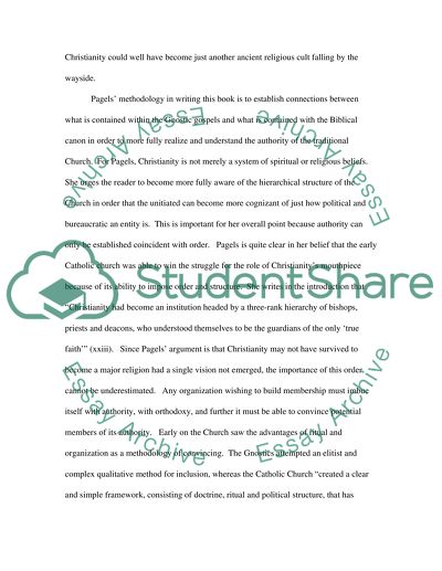 Gnostic Gospels and Church Authority