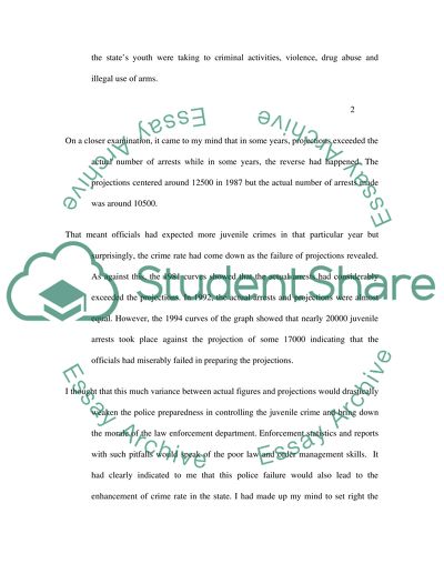 Law enforcement statistics analysis