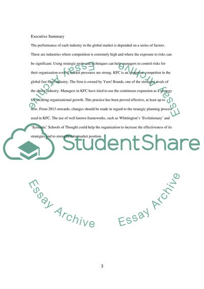 Kentucky Fried Chicken & the Global Fast-Food Industry