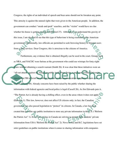 Is the Feeling of Heightened Security Worth the Risk of Eroding our Constitutional Rights and Freedoms