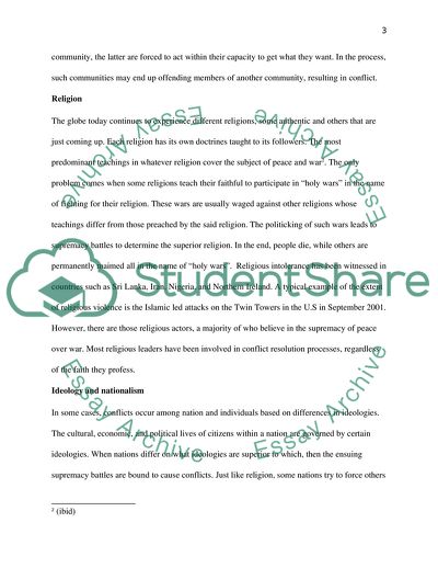 Fostering Peace through International Institutions