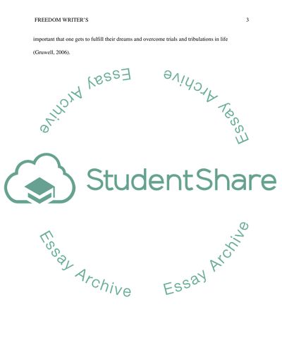 The Freedom Writers Diary