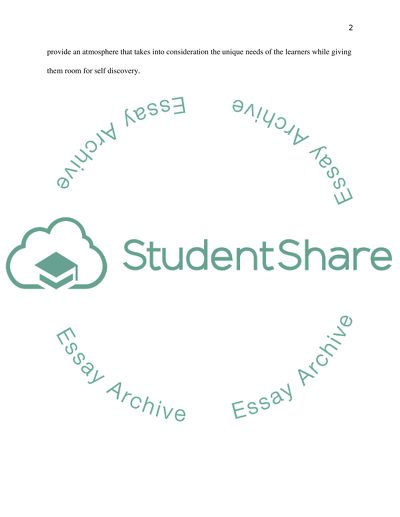 My philosophy of education for learners with special needs