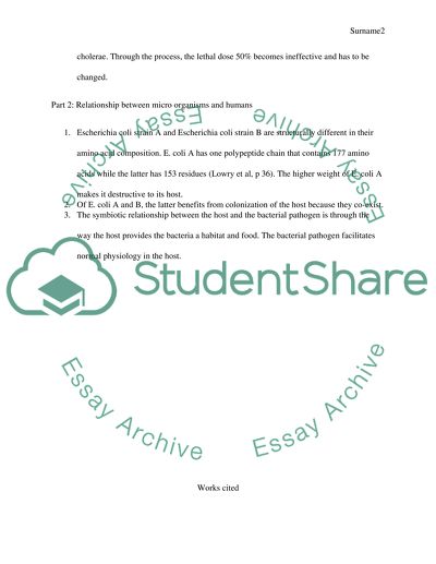 Multiple parts short answer