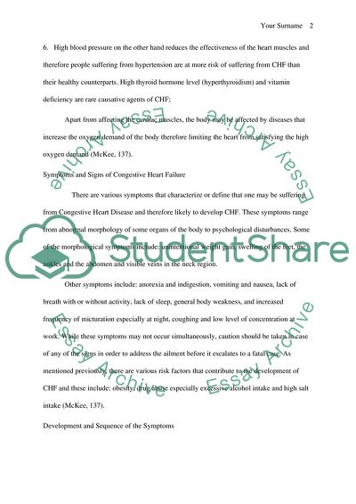 Congestive Heart Failure