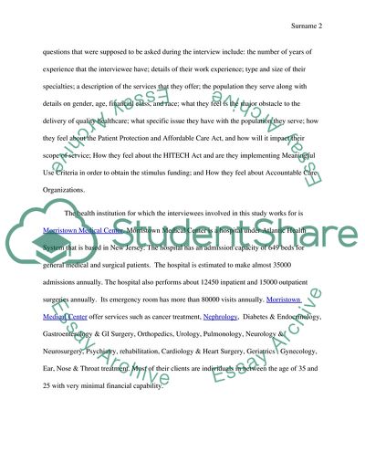 Different Perspectives in Regards to Delivering High Quality Care