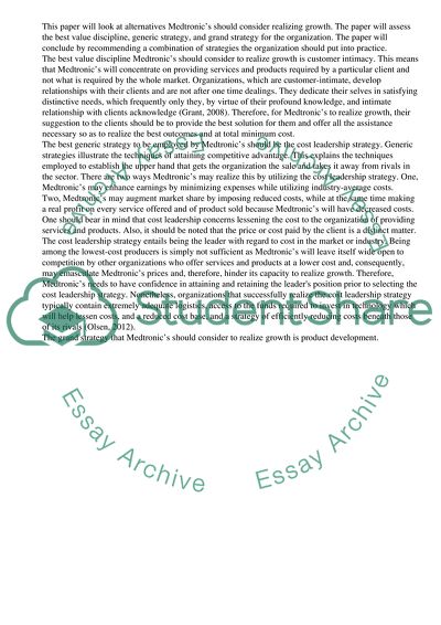 Strategic Choice and Evaluation