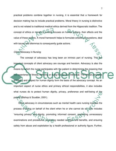 The Requirement for Nurses