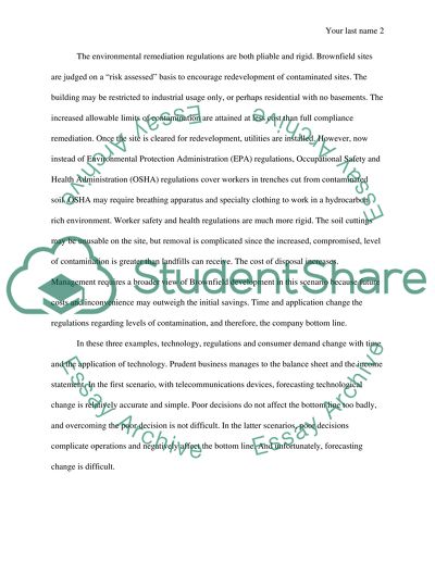 Time and Change in Technology