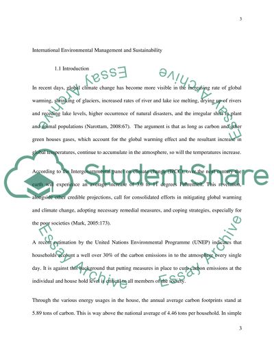 Carbon Footprint Auditing and Management