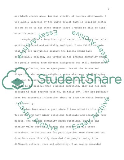 Race and Your Community