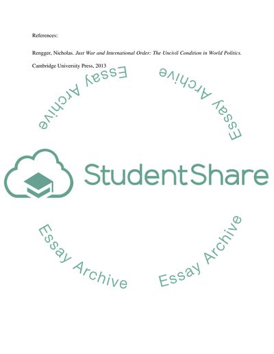 What are the origins of Just-war conditions