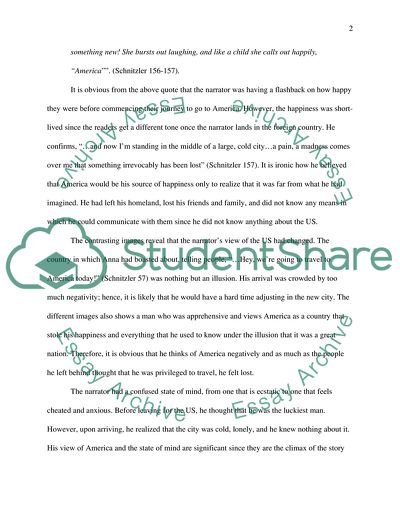 America by Arthur Schnitzler Critique