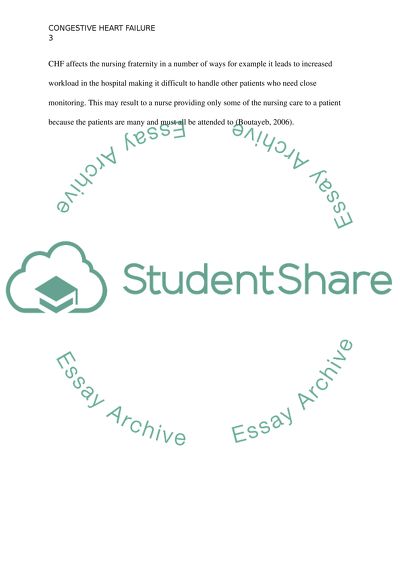 Congestive heart Failure