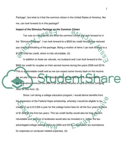 What is the Stimulus Package and How Will it Impact Us