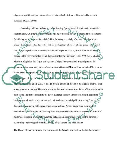 Conducting a Semiological Analysis