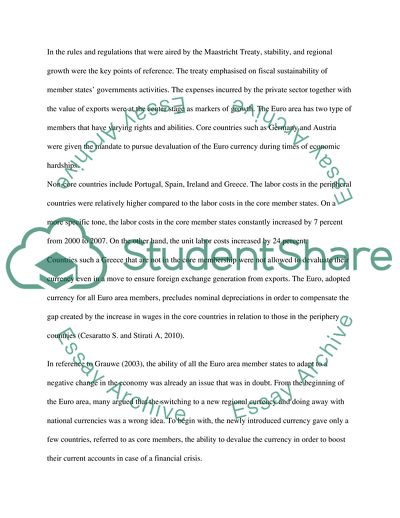 Role of External Debts in the Euro Area Crisis