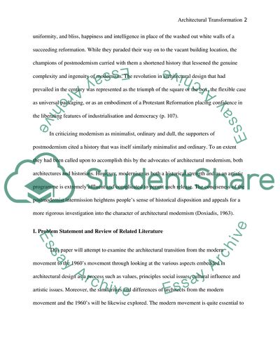 The Values of Minimalism Applied in Architectural Design