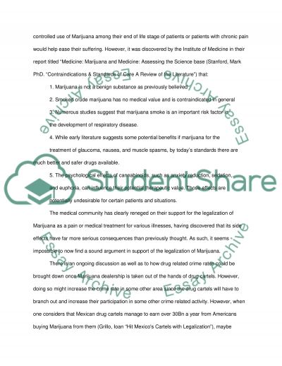 pro legalization of marijuana essay example pro legalization of marijuana essay example