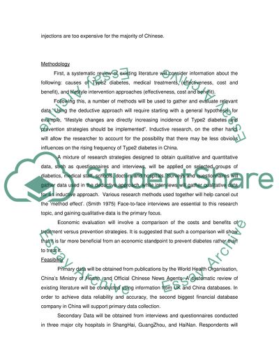 Cause and Prevention of Type2 Diabetes in Urban China