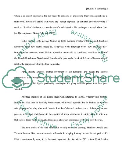 Changing Roles of Poets, Writers and Critics