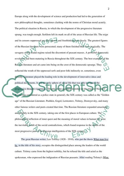 What Men Live By. Human existence in the world