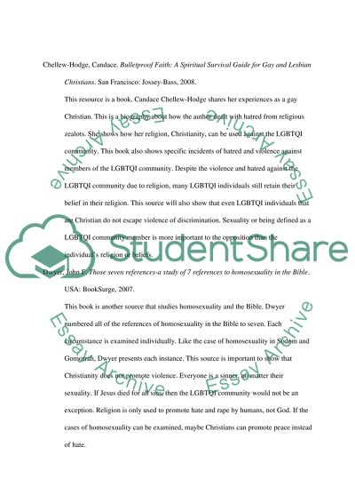 Religion Can Be Used to Promote Hate