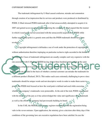 Copyright Infringment