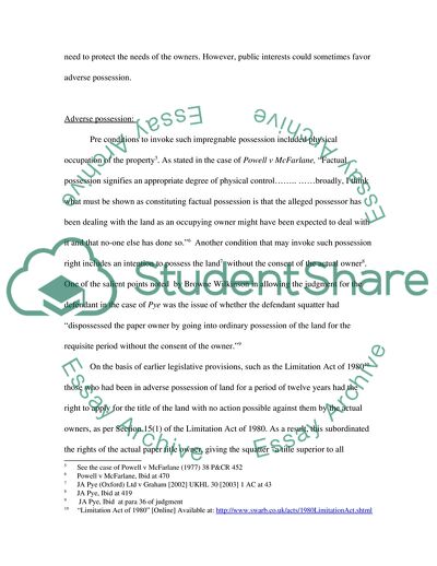 Analysis of the Illegal Storage Case