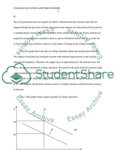 College Education and The Economy