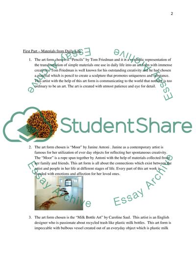 Modern Art Exhibition