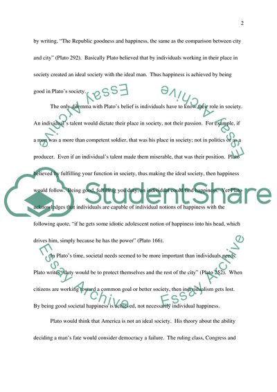 Is happiness related to being good Why/Why not