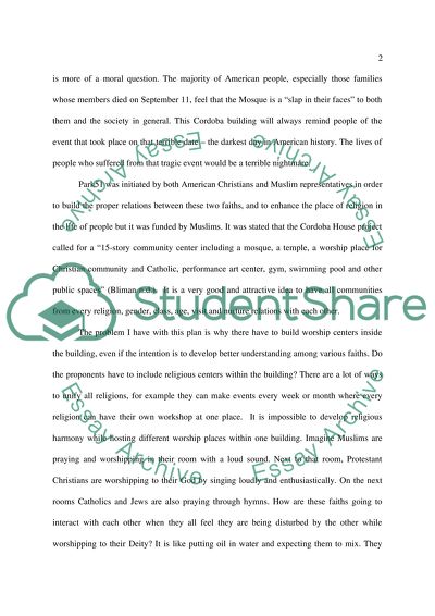 The Park51 Project: Cordoba House