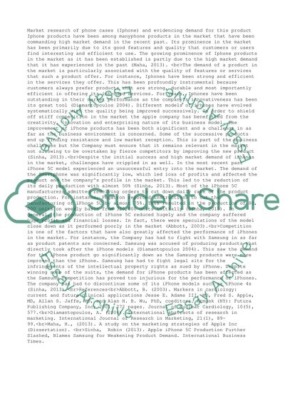 Market research of phone cases (Iphone) and evidencing demand for this product