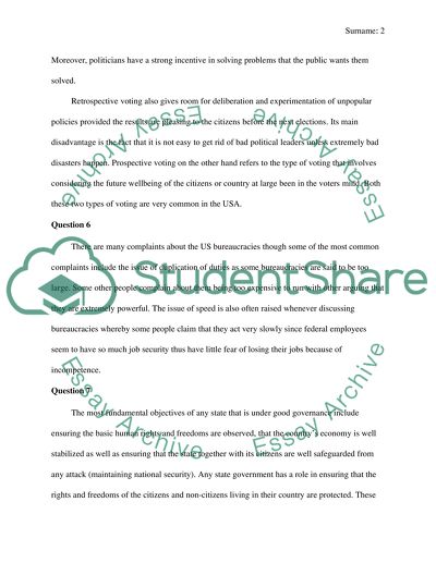 Realigning Election and Retrospective Voting