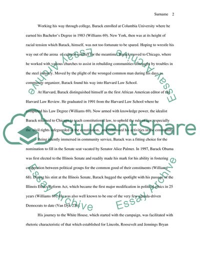 Political Science - Barack Obama and the Democratic Party