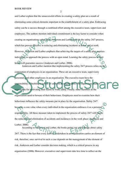 Building an Incident-Free Culture