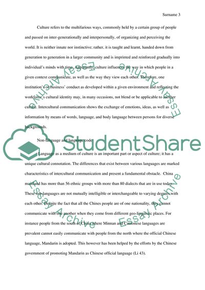 Intercultural Communication Practices of China-US Comparison and Contrast