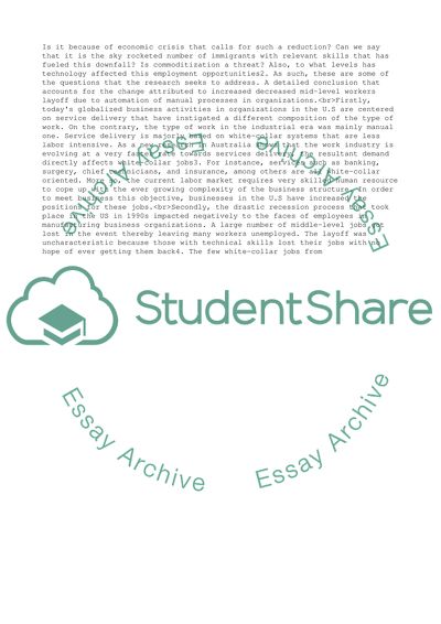 What Has Happened to White-Collar Careers in Large US Corporations in the Past Thirty Years
