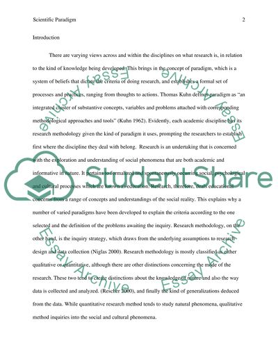 Scientific Paradigm and Research Methodologies in Engineering