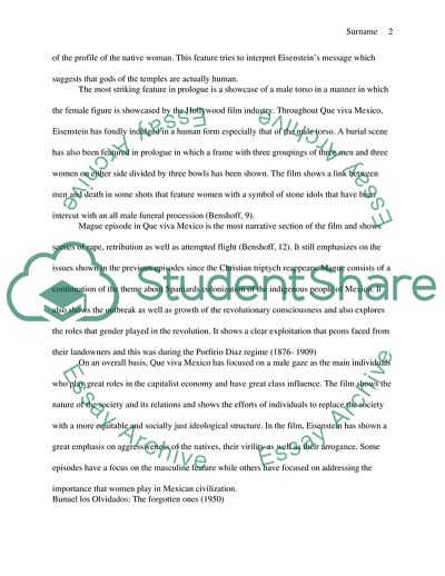 Que viva Mexico and los Olvidados