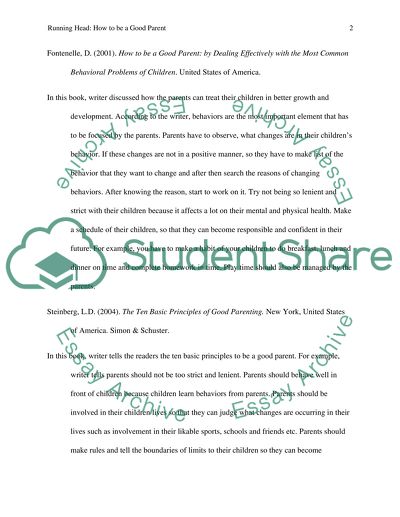 How to be a good parent